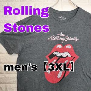 B768【Rolling Stones】半袖Tシャツ【メンズ3XL】