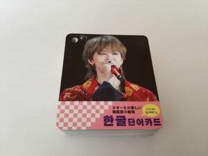 韓国　K-POP☆BIGBANG ビックバン　G-DRAGON☆　韓国語単語カード　