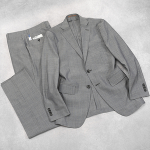 スラックス未使用『P.S.FA』春夏セットアップスーツ Y5(c90-w76-t170) グレー perfect suit factory メンズ 管理4125