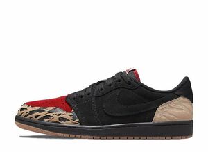 Sole Fly Nike Air Jordan 1 Low &quot;Black and Sport Red&quot; 29.5cm DN3400-001