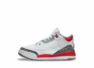 Nike PS Air Jordan 3 Retro &quot;Fire Red&quot; 22cm DM0966-160