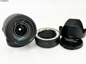 ★TAMRON タムロン DiⅡ 18-270mm F/3.5-6.3 Canon キャノン用 一眼レフ カメラ レンズ フード マウントアダプター EF-EOS R 16752O12-12