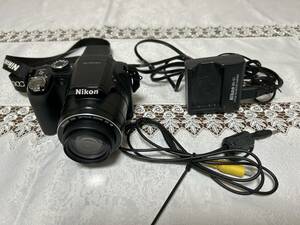 Nikon COOLPIX P90 4.6-110.4mm 1:2.8-5.0 デジタルカメラ Nikon MH-61 バッテリー充電器付き