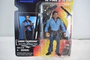 Star Wars The Power of the Force Lando Calrissian Bespin 3.75 Figure 1995 Kenner 海外 即決