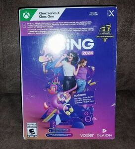 Let's Sing 2024 + 2 Mics Xbox Series X Xbox One Brand New 海外 即決