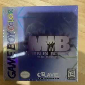 Game Boy Color Men In Black/ Factory Sealed/ Mint? 海外 即決