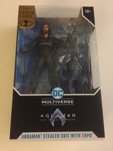 NEW DC Multiverse Aquaman and Lost Kingdom Stealth Suit Aquaman 海外 即決