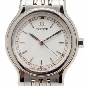 SEIKO CREDOR 7371-0090 レディース腕時計 ホワイト