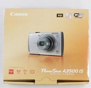 Canon PowerShot A3500 IS シルバー デジカメ 