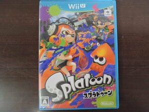 任天堂 Nintendo ニンテンドー WiiUソフト Splatoon スプラトゥーン 動作未確認/ジャンク品