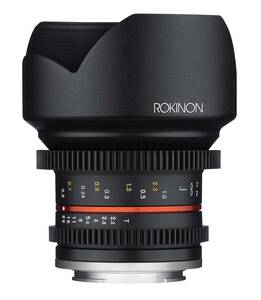 【中古】Rokinon Cine CV12M-MFT 12mm T2.2 シネ固定レンズ オリンパス/パナソニックマイクロ4/3カメラ用