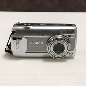 m346-0310-12 Canon キヤノン PowerShot パワーショット A470 デジタルカメラ デジカメ シルバー