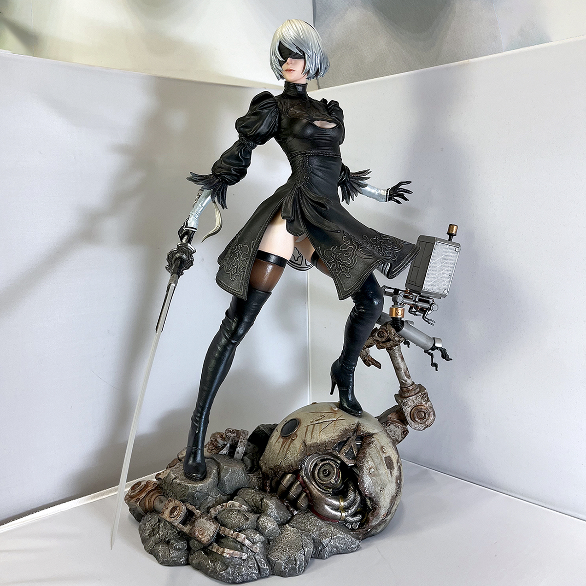 スクエアエニックス ニーアオートマタ 2B スタチュー - フィギュア