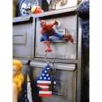 スパイダーマン　マグネットハンガー　アメリカ雑貨　アメリカン雑貨　人気ランキング1位獲得