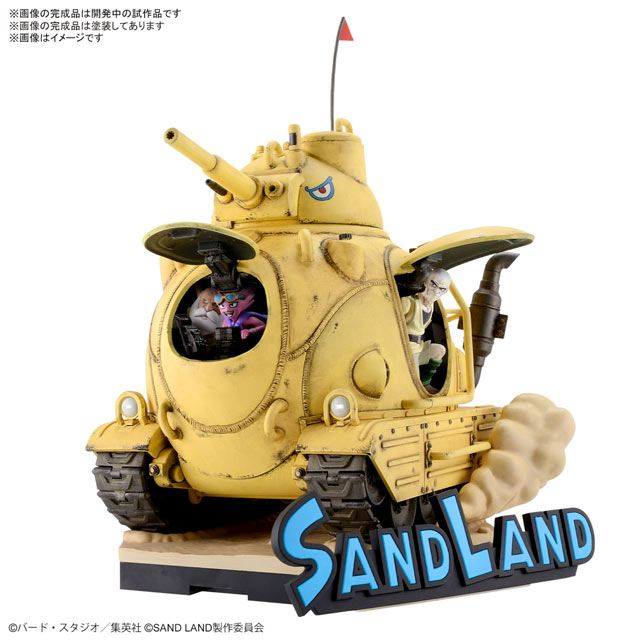 Sandland国王军战车队104号车" 将以1/35比例进行塑模，主炮是可动设计哦！