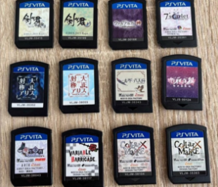 哪个网站淘的到二手正版PSVita游戏卡带?开启游戏卡带日淘乐趣!