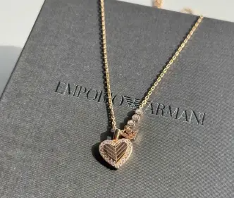 二手阿玛尼armani项链日淘代拍真假怎么看?二手阿玛尼armani项链真假分辨日淘!